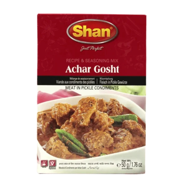 Achari gosht  masala shan